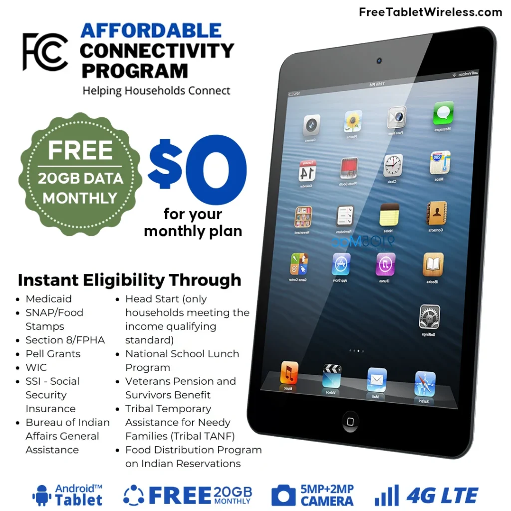 Affordable Connectivity Program Eligibility Criteria Flyer